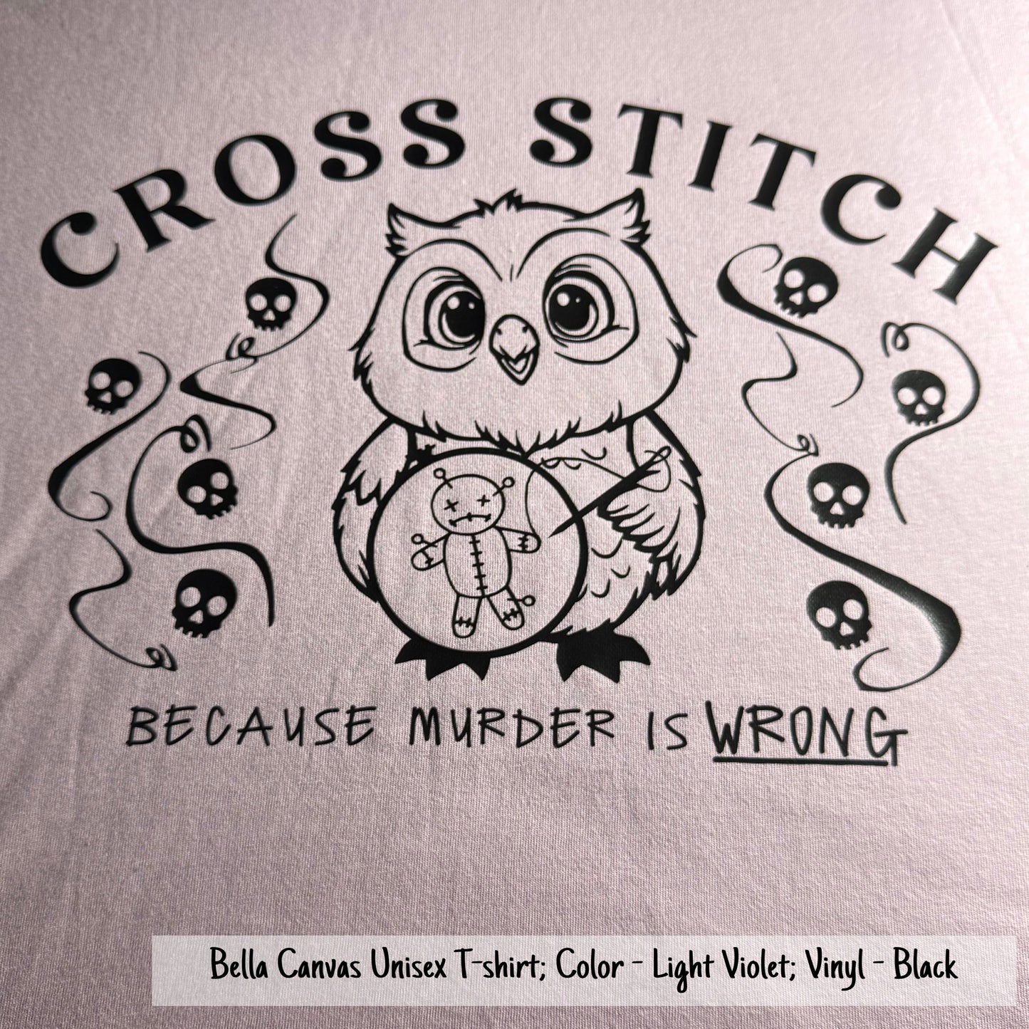 Cross Stitch is Better - Bella Canvas Brand shirts