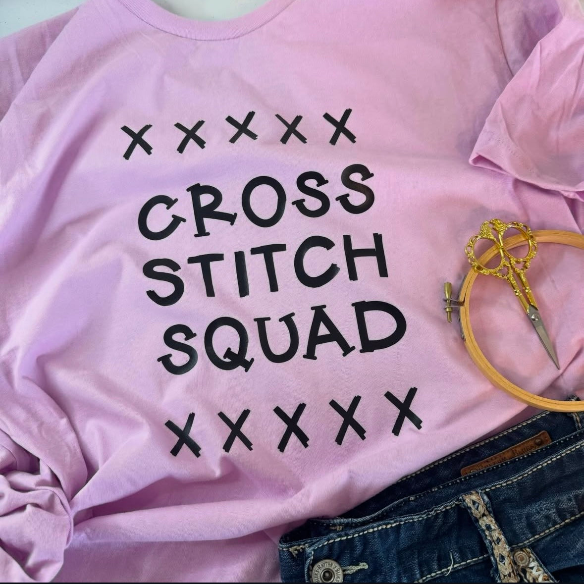 Cross Stitch Squad - Bella Canvas Brand shirts