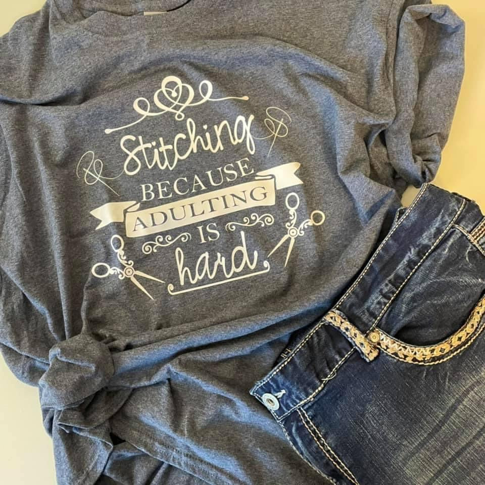 Stitching Because Adulting is Hard