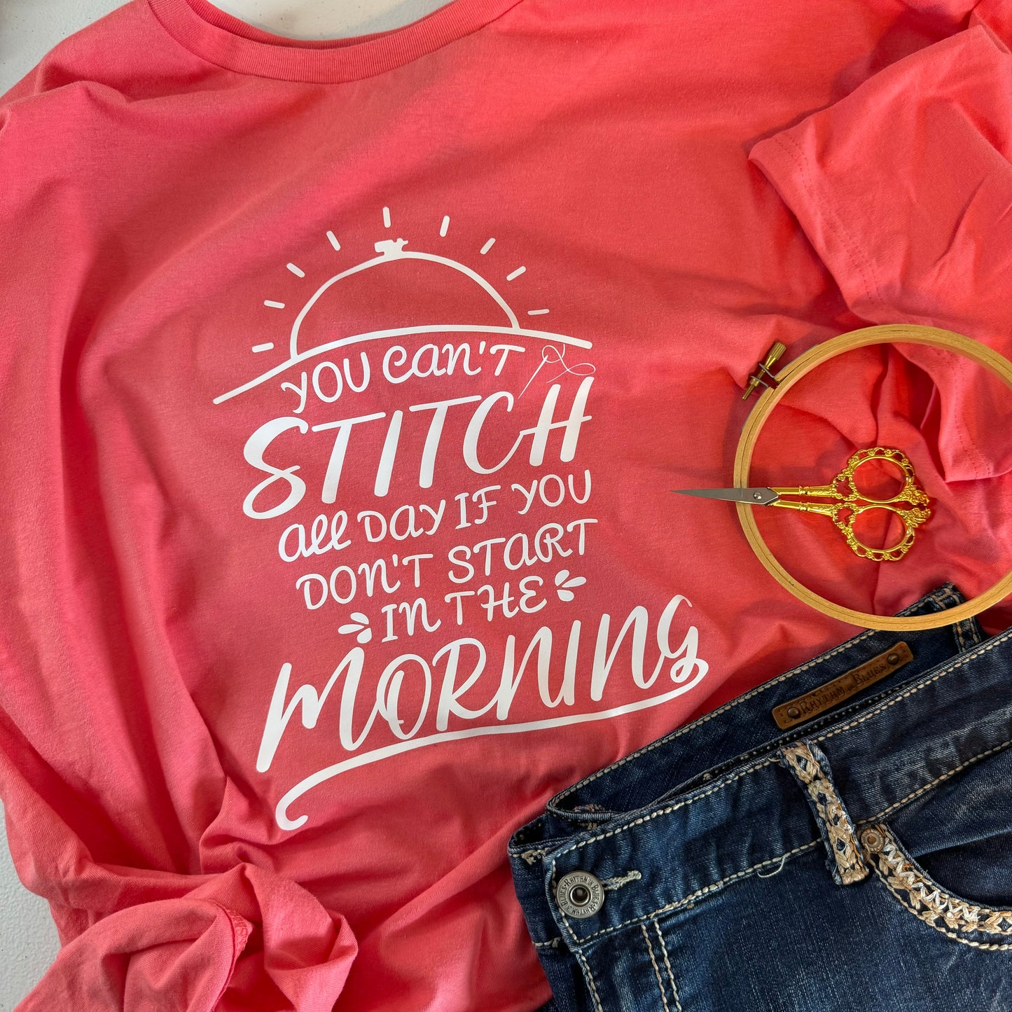 You Can't Stitch All Day - Gildan Brand shirts