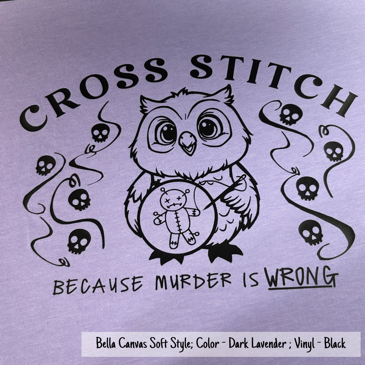 Cross Stitch is Better - Bella Canvas Brand shirts