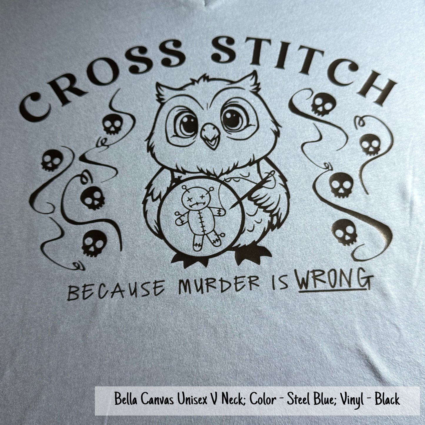 Cross Stitch is Better - Bella Canvas Brand shirts