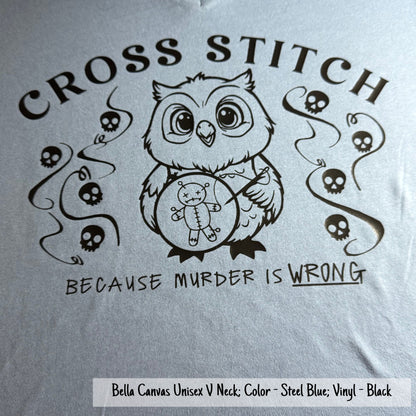 Cross Stitch is Better - Bella Canvas Brand shirts