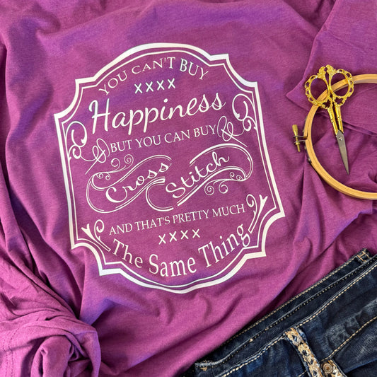 You Can't Buy Happiness - Bella Canvas Brand shirts