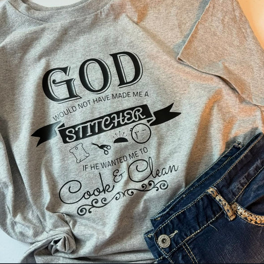 Made to be a Stitcher - Bella Canvas Brand shirts