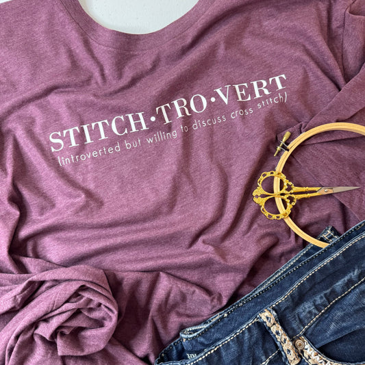 Stitch-tro-vert - Bella Canvas Brand shirts