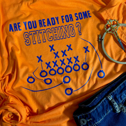 Football Stitching - Bella Canvas Brand shirts