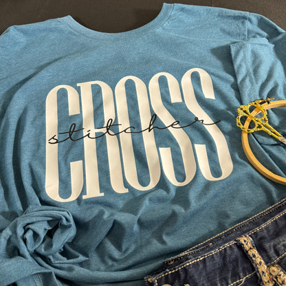 Cross Stitcher Style 2 - Bella Canvas Brand shirts