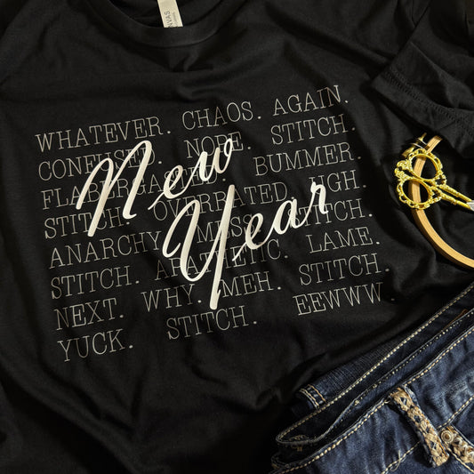 Pessimistic New Year - Bella Canvas Brand shirts