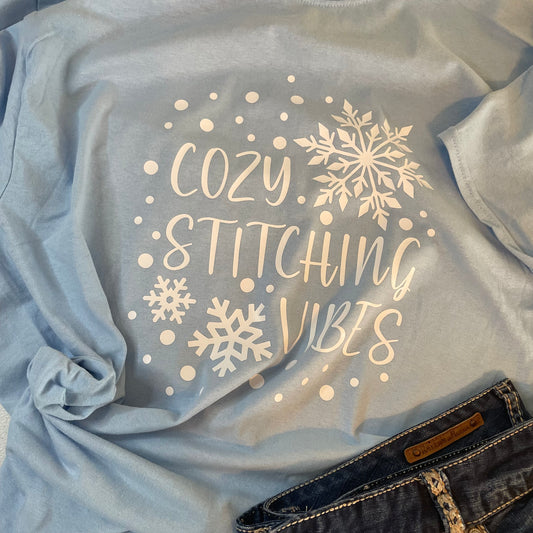 Cozy Stitching Vibes - Bella Canvas Brand shirts
