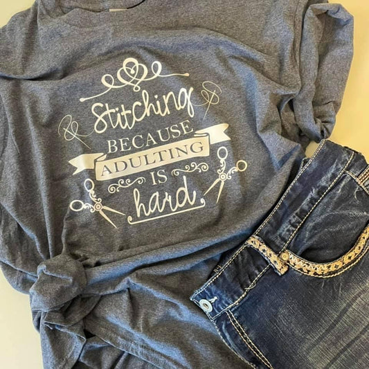 Stitching Because Adulting is Hard