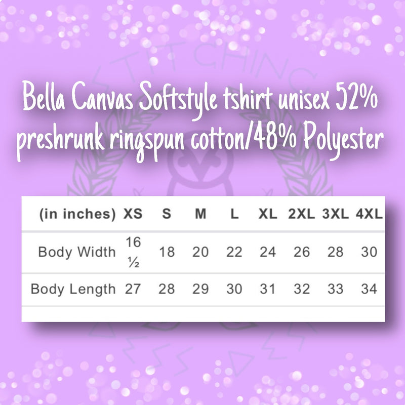 Feitycom Sizing Chart Sizing Charts – Stitching Goddess Designs
